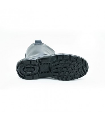 Nitti High Cut Pull On Rigger Safety Shoe - Black