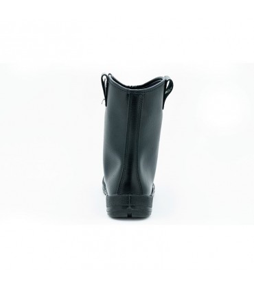 Nitti High Cut Pull On Rigger Safety Shoe - Black