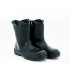 High Cut Pull On Rigger Safety Shoe - Black
