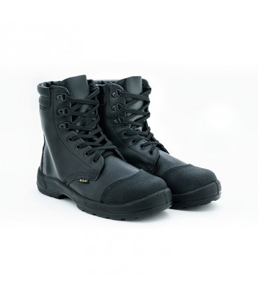 High Cut Laced Up Safety Shoe with Scuff Caps