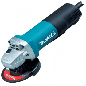 Makita 100mm Corded Compact Angle Grinder with Paddle Lever