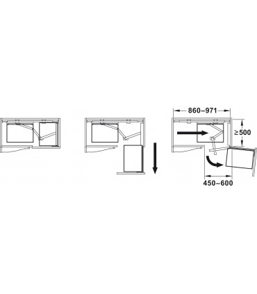 Vauth Sagel VS Cornerstone Maxx Premea Corner Pull Out Shelving Unit