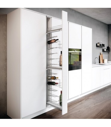 Vauth Sagel VS TAL Wiro Bottle Premea Pull-Out Wine Rack Organizer