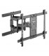 Titan SGB892 43'' - 75" Double Arm Swivel Mount TV Bracket- Black