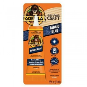 Gorilla Fabric Glue Crystal Clear - 73mL