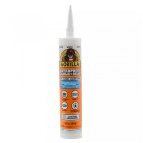 Gorilla Paintable Silicone Sealant White - 266mL