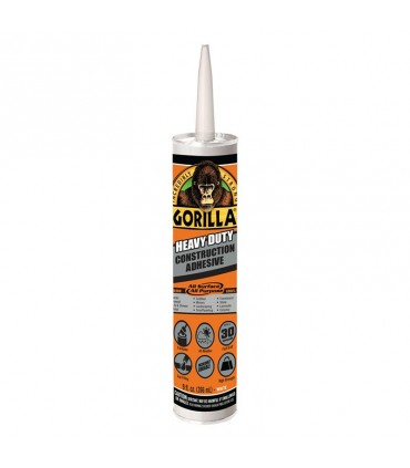 Gorilla Heavy Duty Construction Adhesive White - 266mL