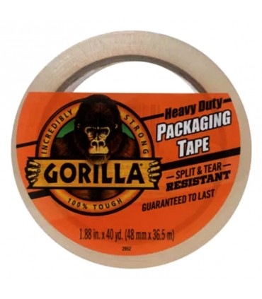 Gorilla Heavy Duty Packaging Tape Large - 1.88 inch x 40 yards