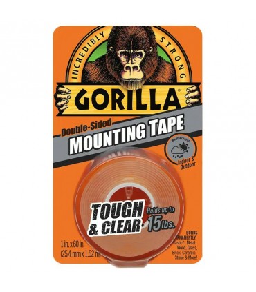 Gorilla Tough & Clear Mounting Tape