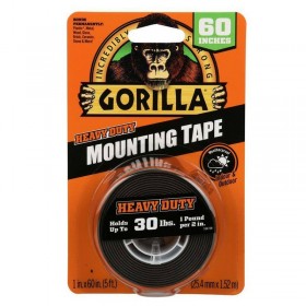 Gorilla Heavy Duty Black Mounting Tape