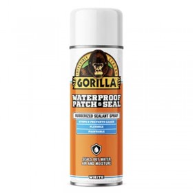 Gorilla Waterproof Patch & Seal Spray White - 396g