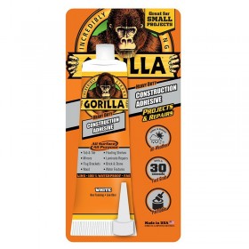 Gorilla Heavy Duty Construction Adhesive White - 74mL