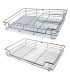 ecoWare Multi-function Pull Out Basket Chrome - (Set of 2)