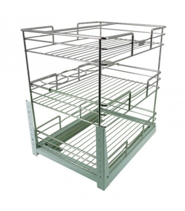 ecoWare Multi-function Three Layers Pull Out Basket