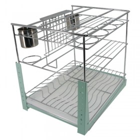 ecoWare Multi-function Three Layers Pull Out Basket | PTJ012