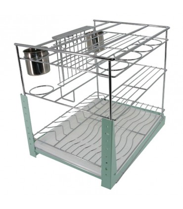 ecoWare Multi-function Three Layers Pull Out Basket | PTJ012