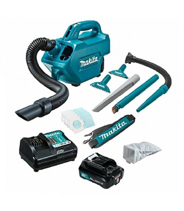 Makita 12V Max Lithium-ion Automotive Vacuum Cleaner Kit