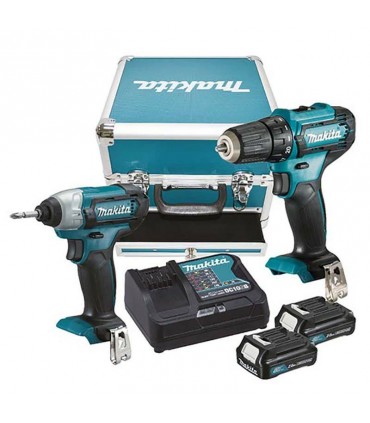 Makita 12V Max Cordless Combo Kit (Driver Drill/Impact Driver)