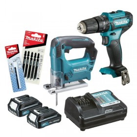 Makita 12V Max Cordless Combo Kit (Hammer Driver Drill/Jig Saw)