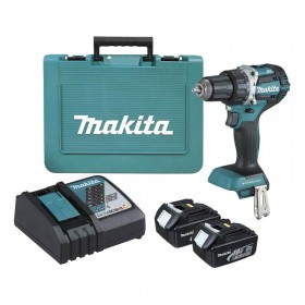 Makita 2 x 18V 3.0 Ah 54 Nm Heavy Duty Driver Drill Kit