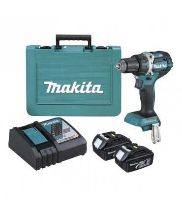 Makita 2 x 18V 3.0 Ah 54 Nm Heavy Duty Driver Drill Kit