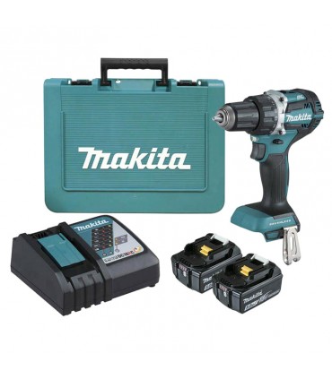 Makita 2 x 18V 5.0 Ah 54 Nm Heavy Duty Driver Drill Kit