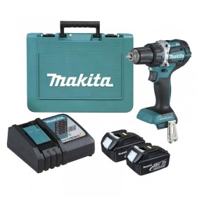 Makita 2 x 18V XPT 3.0 Ah 125 Nm Heavy Duty Driver Drill Kit