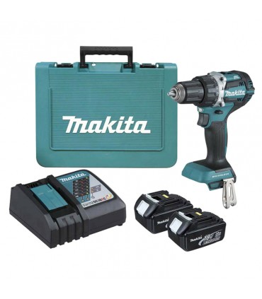 Makita 2 x 18V XPT 3.0 Ah 125 Nm Heavy Duty Driver Drill Kit