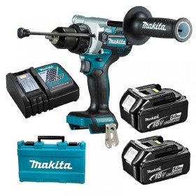 Makita 2 x 18V XPT 5.0 Ah 125 Nm Heavy Duty Driver Drill Kit