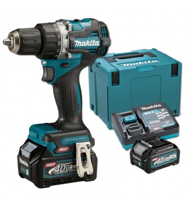 Makita 40V Max 2.0 Ah Brushless Cordless Driver Drill Kit