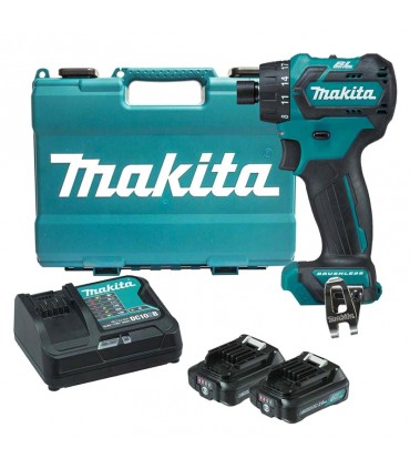 Makita 2.0 Ah Lithium-Ion 10mm Cordless Driver Drill Kit