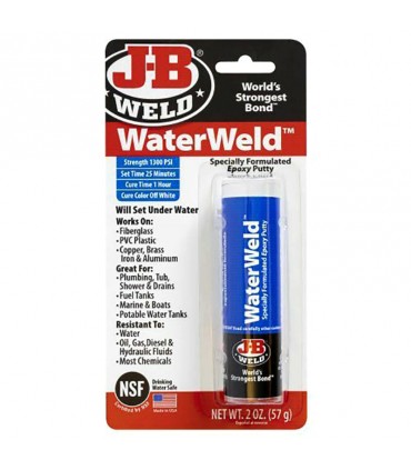 J-B Weld WaterWeld Epoxy Putty - 57 g