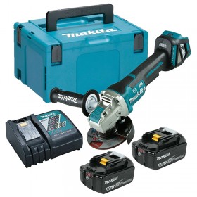 Makita 5.0 Ah 115mm Cordless Angle Grinder Kit