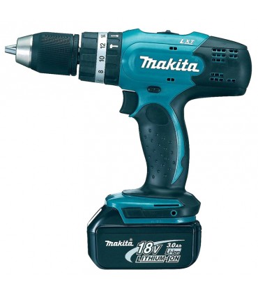 Makita 3.0 Ah Cordless Hammer Driver Drill Kit