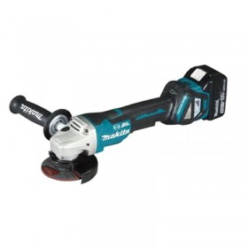 Makita 2 x 18V Lithium-Ion 5.0 Ah Cordless Angle Grinder Kit