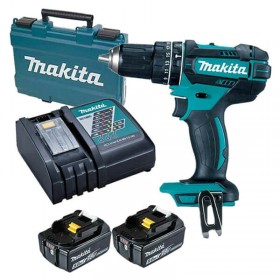 Makita 2 x 18V XPT 5.0 Ah Cordless Hammer Driver Drill Kit