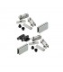 Hi Fi Hinge For Double Glass Door 6mm