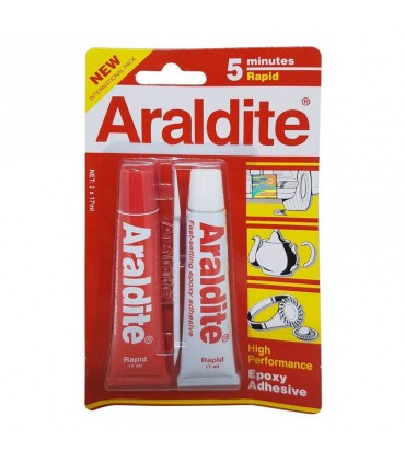 Araldite High Performance Epoxy Adhesive 5min Rapid
