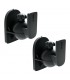 Titan 87mm H Universal Speaker Wall Mount - Black