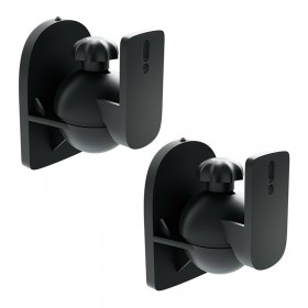 Titan 87mm H Universal Speaker Wall Mount - Black