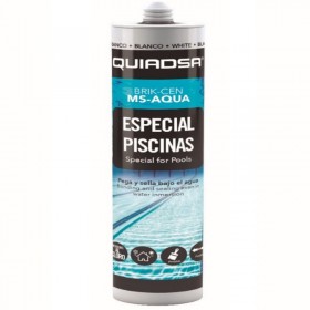 Quiadsa Brik-Cen Ms-Aqua Especial Piscinas Sealant White - 290mL