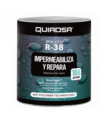Quiadsa Brik-Cen R-38 MS Polymer Waterproofing Coating - 1kg