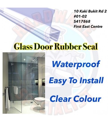 Bathroom H Shape Glass Door Seal For Glass Door (Shower Seal)