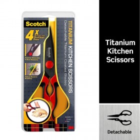 3M Scotch 8" Titanium Detachable Kitchen Scissor