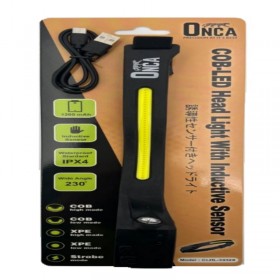 ONCA 1200 mAh COB-LED Head Light with Inductive Sensors