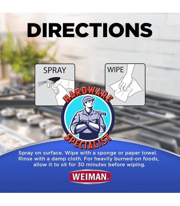 Weiman Gas Range Cleaner And Degreaser 12oz