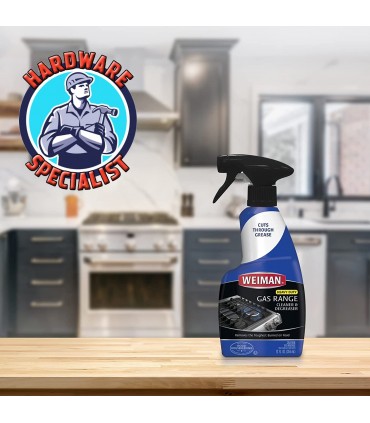 Weiman Gas Range Cleaner And Degreaser 12oz