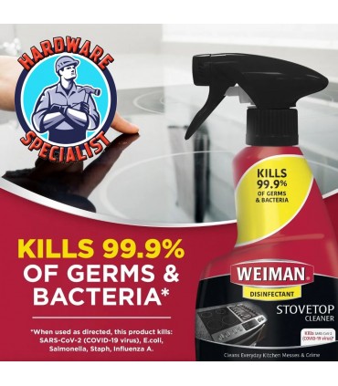 Weiman Disinfectant Stove Top Cleaner 12oz