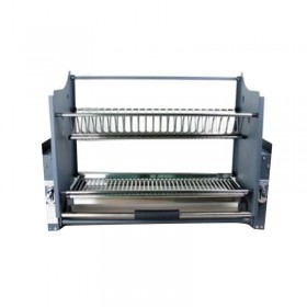 Up and Down Storage Kit Elevator with Dish Rack