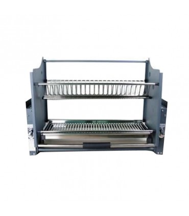 Up and Down Storage Kit Elevator with Dish Rack